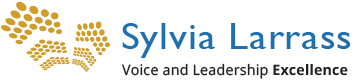 Sylvia Larrass – Public Speaking Training and Voice Coaching Logo